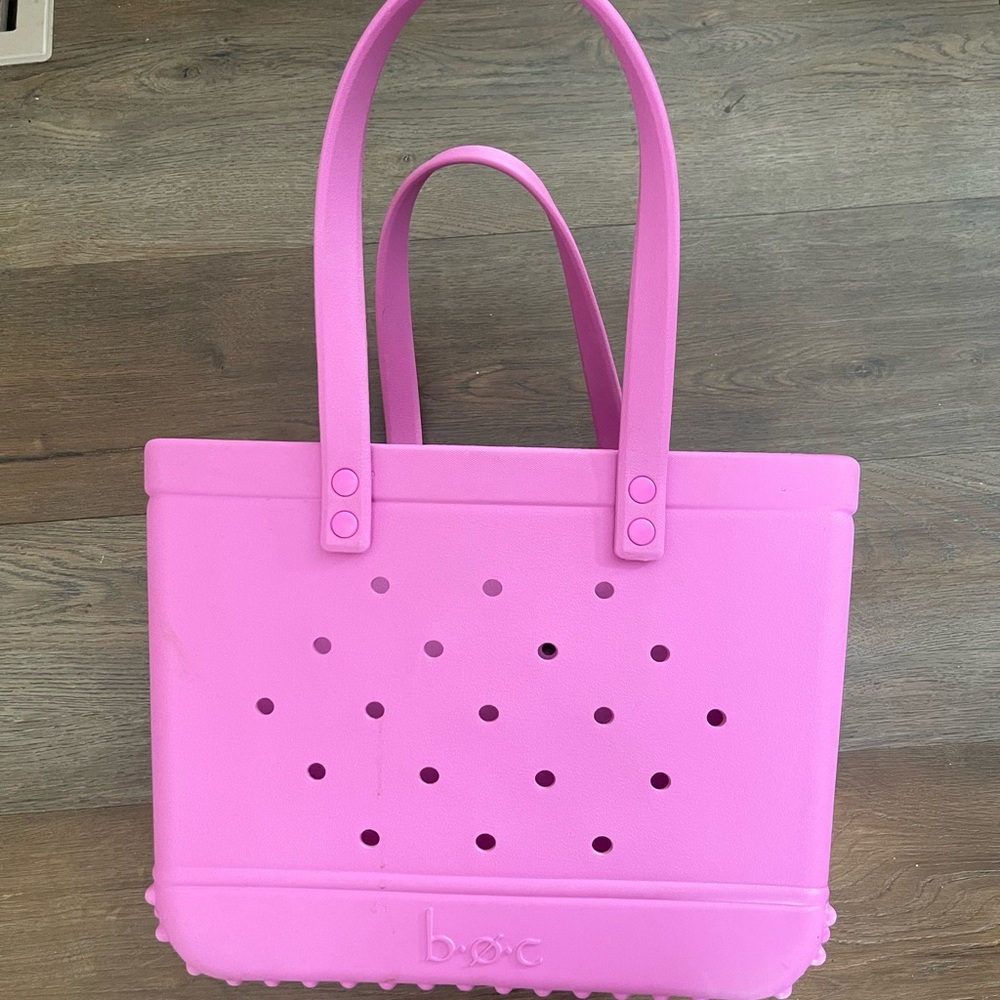 b.o.c. Bright Pink Perforated Tote